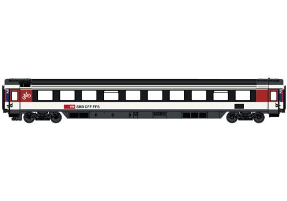 LS 47371 Personenwagen Bauart Bpm EC mit Velosignet, SBB, H0