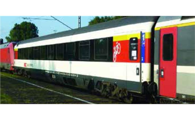 LS 47373 Personenwagen Bauart Apm EC mit Velosignet SBB, H0