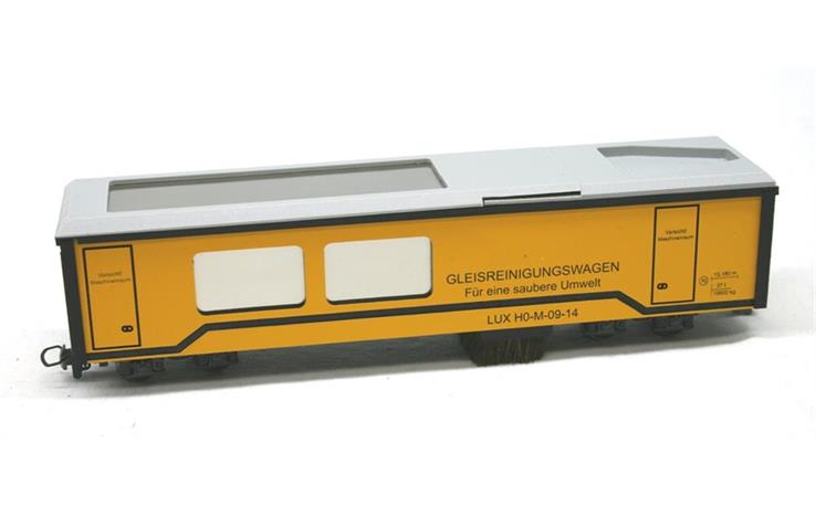 Lux 9725 Gleisstaubsauger mit SSF-09 Steuerelektronik und Faulhaber-Motor, Spur H0m