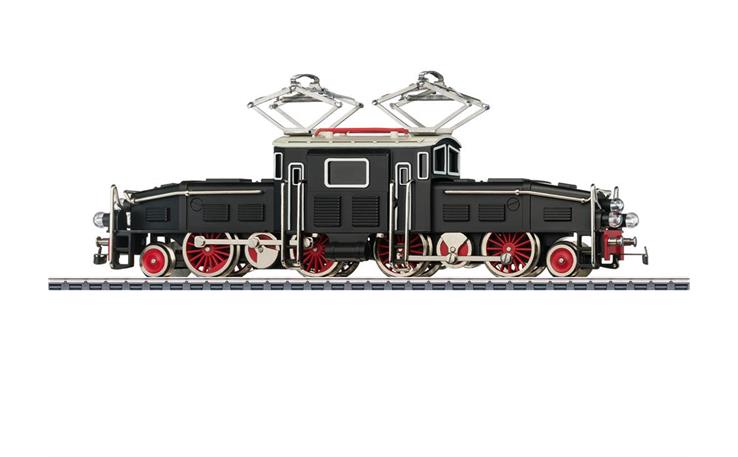 Märklin 018044 Krokodil CCS700 Messe, schwarz, H0 AC mfx Digital