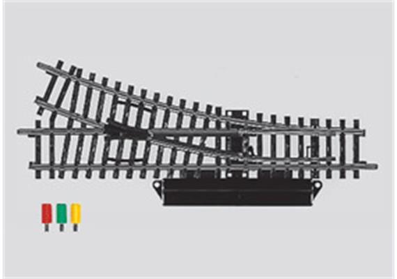 Märklin 02263 El. Weiche rechts r424.6 mm