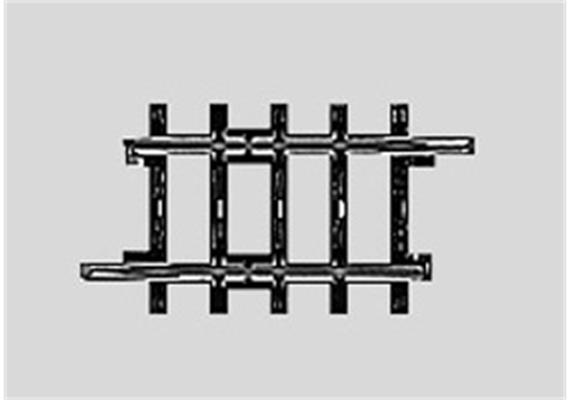 Märklin 02293 Gleis ger. 41.3 mm