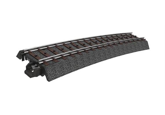 Märklin 024315 Gebogenes Gleis R3 = 515 mm / 15°