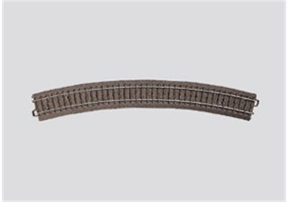 Märklin 024430 Gleis geb.r579.3 mm.30 Gr.