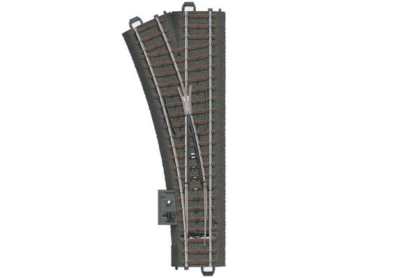 Märklin 024611 Weiche links r437.5 mm.24.3 G