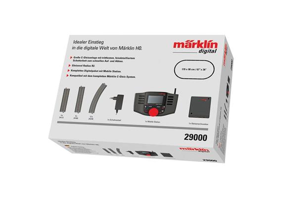 Märklin 029000 Digital-Startpackung MS2 "Digitaler Einstieg", H0 AC Digital