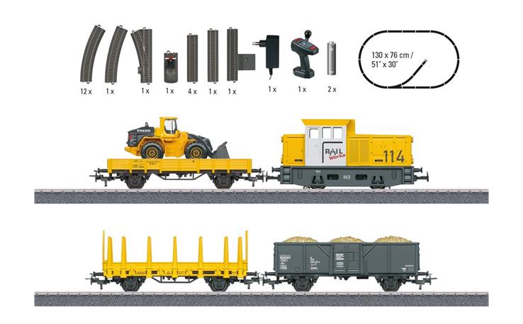 Märklin 029188 Start up - Startpackung "Baustelle", H0 AC mfx Digital
