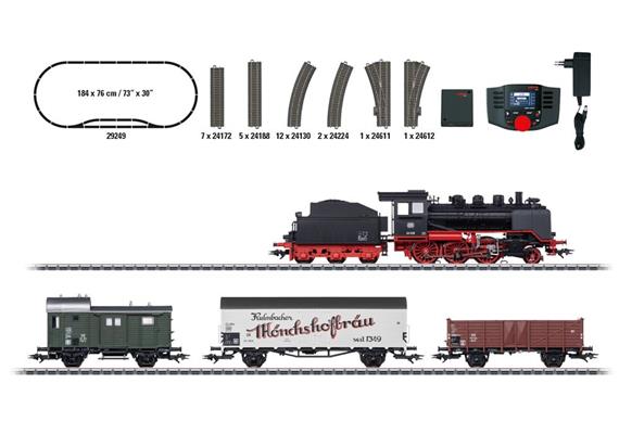 Märklin 029249 Digital-Startpackung "Nahgüterzug mit BR 24", H0 AC Digital Sound