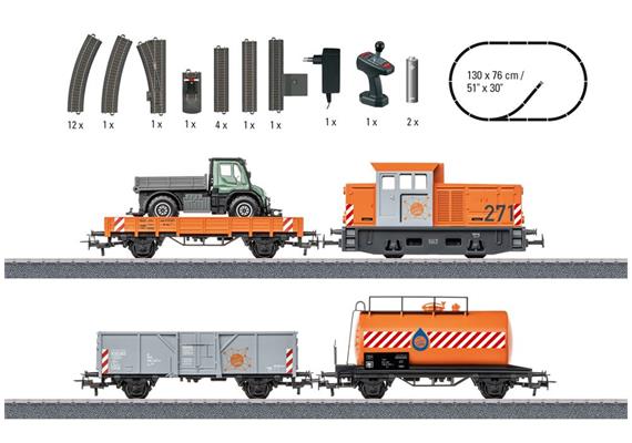 Märklin 029296 Startpackung Kommunaldienst, H0 AC mfx Digital