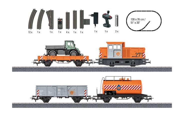 Märklin 029296 Startpackung Kommunaldienst, H0 AC mfx Digital