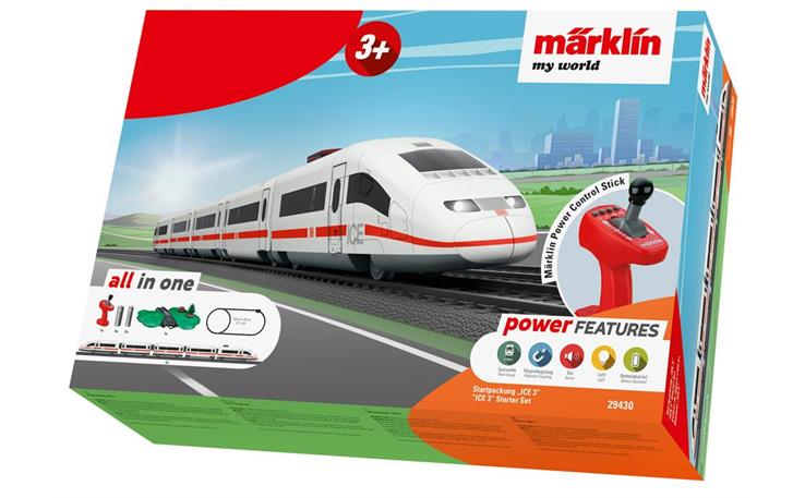 Märklin 029430 Startpackung ICE 3 my world, H0 batteriebetrieben