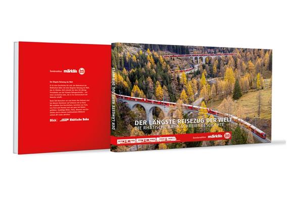 Märklin 03111 Buch Weltrekord RhB, 240 Seiten, Format 21 x 29,7 cm