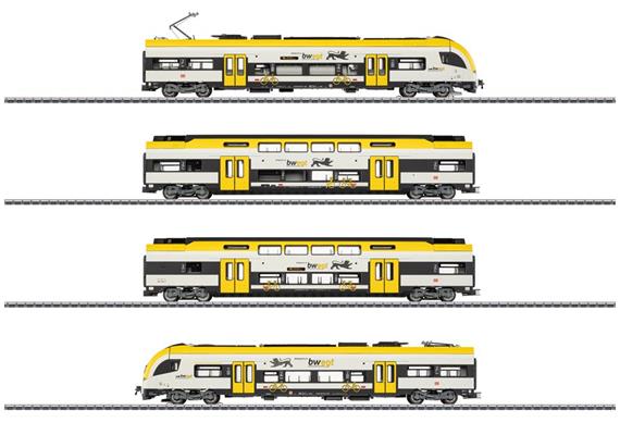 Märklin 038463 E-Triebzug Desiro HC bwegt BR 1462/1862 DB, H0 AC mfx+ Digital Sound
