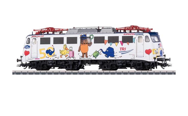 Märklin 039111 E-Lok BR 110 "Elefantenexpress" TRI, H0 AC mfx+ Digital Sound