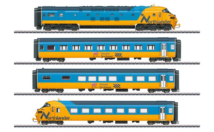 Märklin 039705 Dieseltriebzug Northlander ONR, H0 AC mfx+ Digital Sound