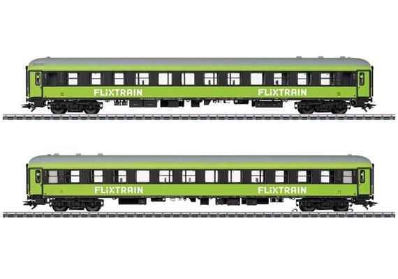 Märklin 042958 Schnellzugwagen-Set 2 2-tlg FlixTrain, H0 AC