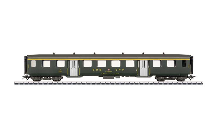 Märklin 043363 Leichtstahlwagen 1.Kl. SBB, H0 AC