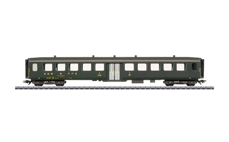 Märklin 043383 Leichtstahlwagen 2.Kl. SBB, H0 AC