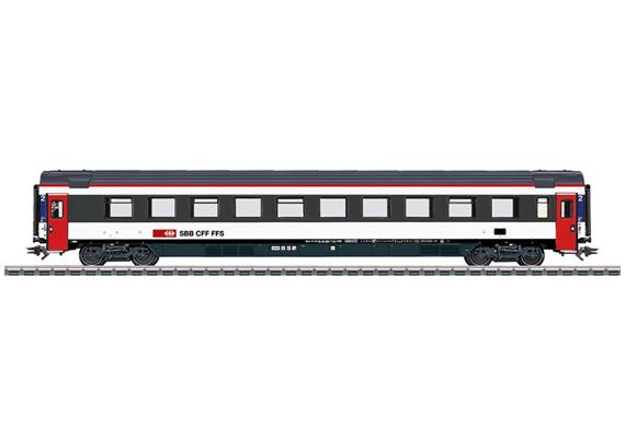 Märklin 043674 EuroCity-Schnellzugwagen Bpm, 2. Kl. SBB, H0