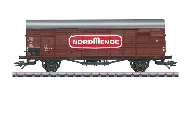 Märklin 046156 Gedeckter Güterwagen Gbkl "NORDMENDE" DB, H0