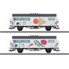 Märklin 046173 Kühlwagen-Set 2-tlg Migros DB, H0 AC