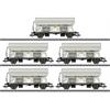 Märklin 046306 Schwenkdachwagen-Set 5-tlg NS/Armita, H0