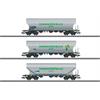 Märklin 046346 Getreidesilowagen-Set Ermewa SA, H0