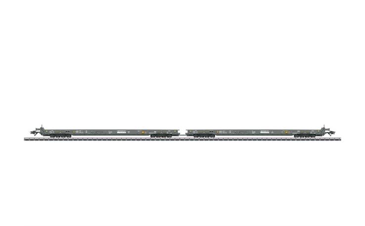 Märklin 047407 Güterwagen-Set 2-tlg "Rollende Landstrasse" Ralpin, H0