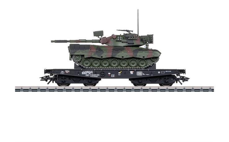 Märklin 048877 Schwerlast Rlmmps Leo 1A1