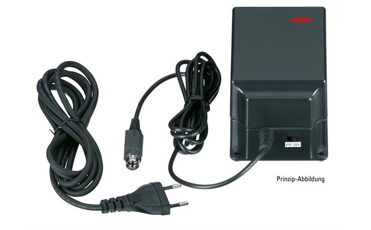 Märklin 060151 Schaltnetzteil 100 VA, 100-240 Volt, DE/EU, Spur 1 und Spur G
