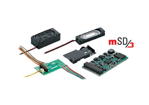 Märklin 060976 SoundDecoder mSD3 Voreingestellter Sound einer Diesellokomotive, H0