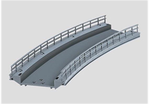 Märklin 074613 Rampenstück geb. r 360 mm H0 C-Gleis