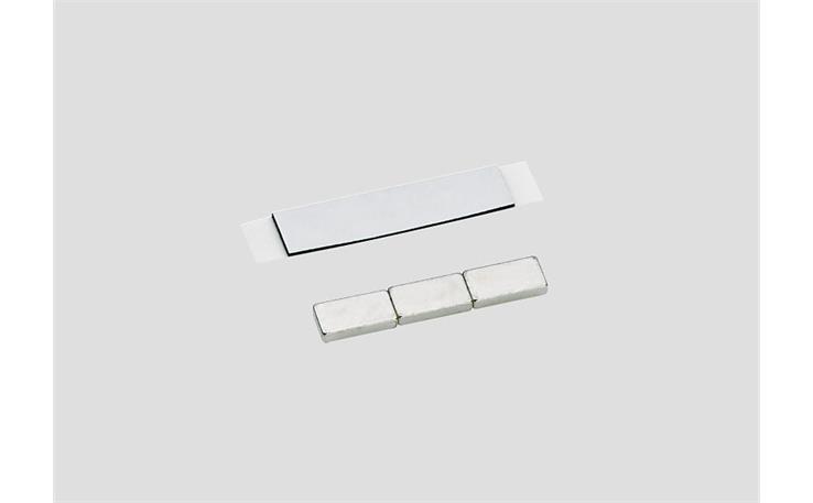 Märklin 07557 Fahrzeugmagnete 13x7x2.5 mm, 3 Stück