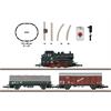 Märklin 081701 StartpackungGüterzug mit Dampflok BR 89, Gleisoval, Fahrgerät, Spur Z