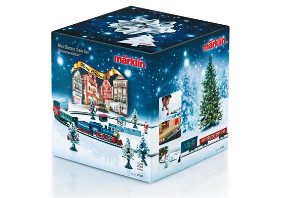 Märklin 081845 Weihnachts-Startpackung, Dampfgüterzug mit Gleisoval