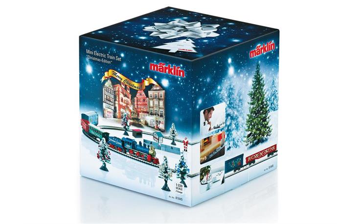 Märklin 081845 Weihnachts-Startpackung, Dampfgüterzug mit Gleisoval