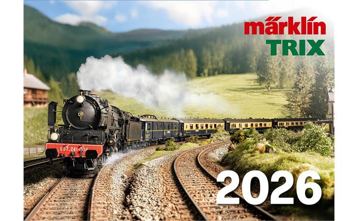 Märklin 19726 Märklin-/Trix-Wandkalender 2026