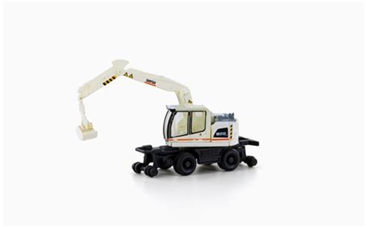 MINIS LC4253 Liebherr 2-Wege Bagger Sersa (CH) 1/160