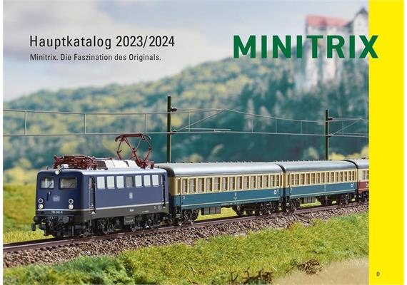 Minitrix 19857 Hauptkatalog 2023/2024 deutsche Ausgabe
