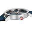 MONDAINE, Classic 40 mm, Tiefseeblaue Armbanduhr | Bild 2