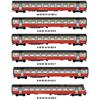 MW 02109DC Personenwagen-Set "Swissexpress Airport" 6-tlg SBB, H0 DC