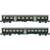 MW-Modell N-CH-220d Leichtstahlwagenset 2-tlg SBB, Spur N