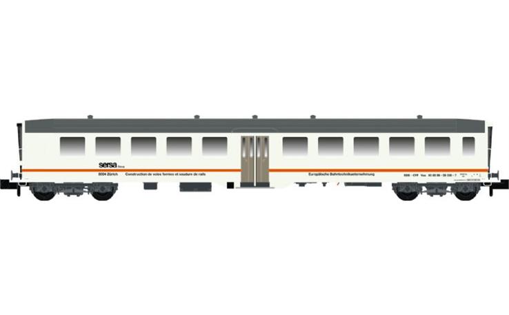 MW-Modell N-CH-220g Leichtstahlwagen Sersa, Spur N MW-Modell N-CH-220g Leichtstahlwagen Sersa, Spur N