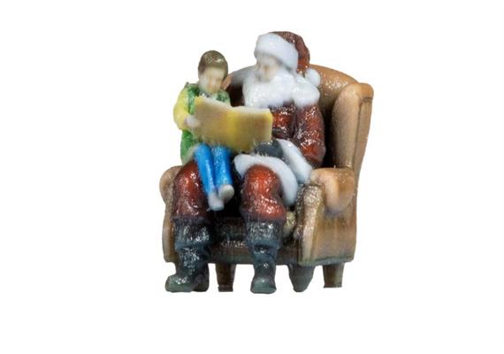 Noch 10702 Weihnachtsmann und Junge, 3D-Master-Einzelfigur