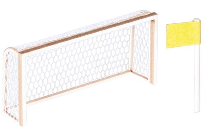 Noch 14399 Fussballtore und Eckfahnen (Laser-Cut minis)