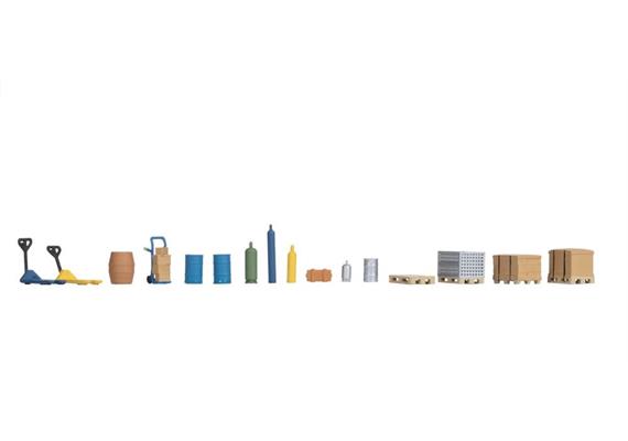 Noch 14823 Güterbahnhof-Zubehör