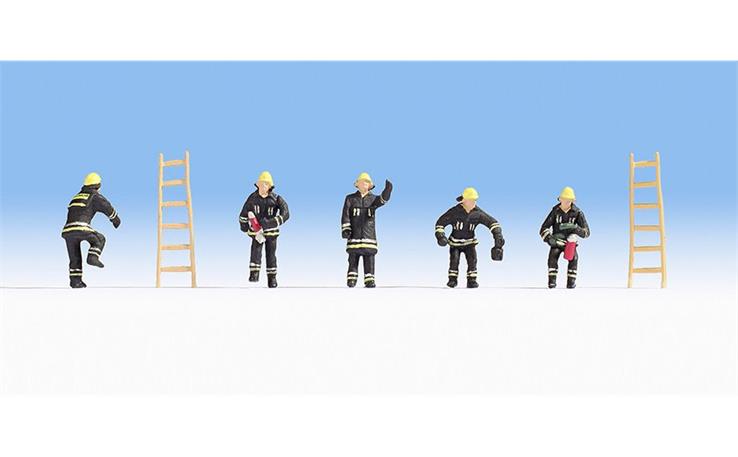 Noch 15021 Feuerwehr (schwarze Schutzanzüge)