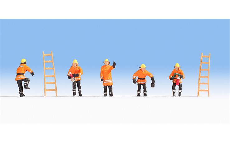 Noch 15022 Feuerwehr (orange Schutzanzüge)