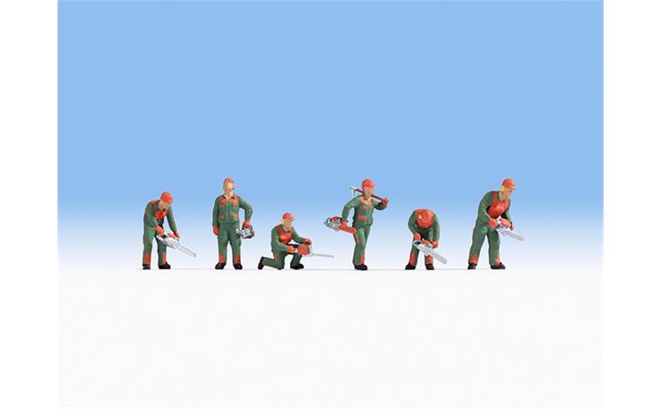 Noch 15061 Waldarbeit, Set mit 6 Figuren