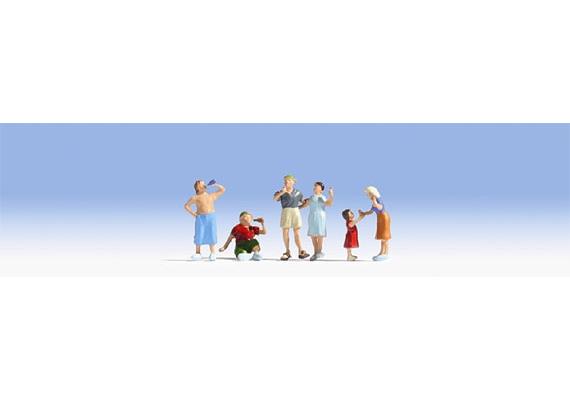 Noch 15524 Passanten, Set mit 6 Figuren